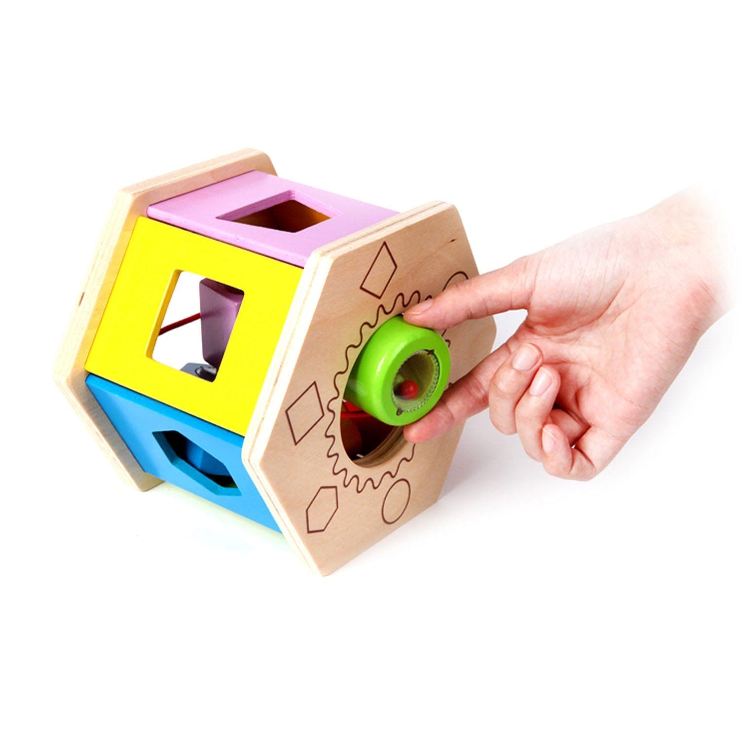 Hape-Shake and Match Shape Sorter-E0407-Legacy Toys